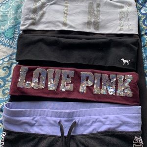 6 Victoria Secret PINK yoga pants set